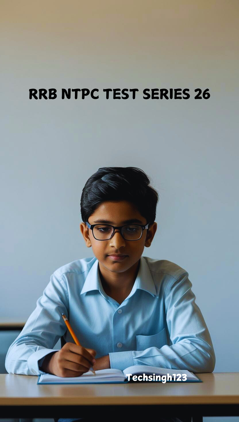 RRB NTPC TEST SERIES 26