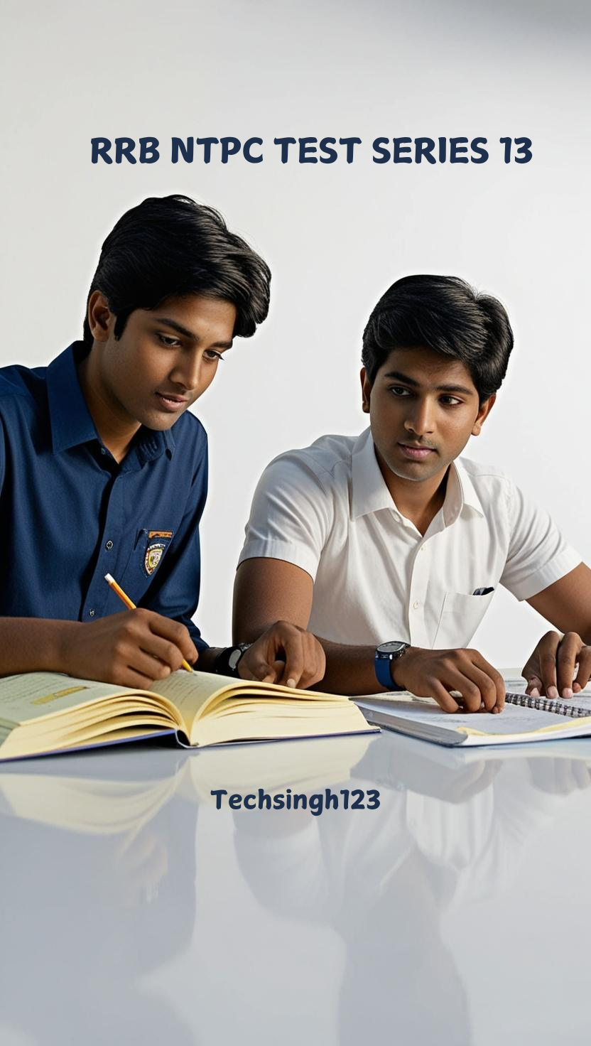 RRB NTPC TEST SERIES 13
