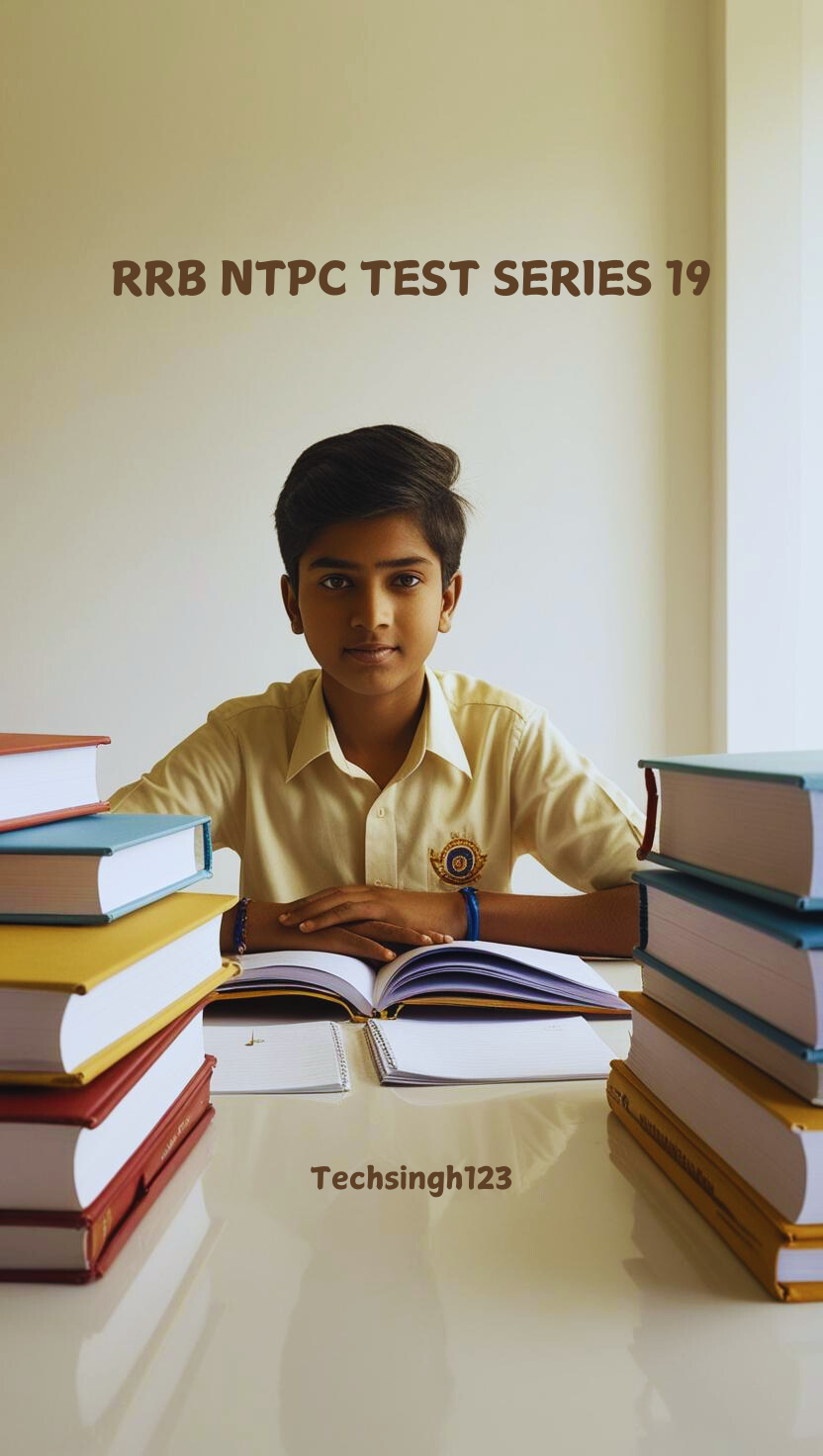 RRB NTPC TEST SERIES 19